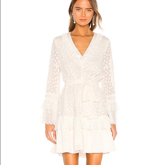 Alexis Katerina Dress In Cream